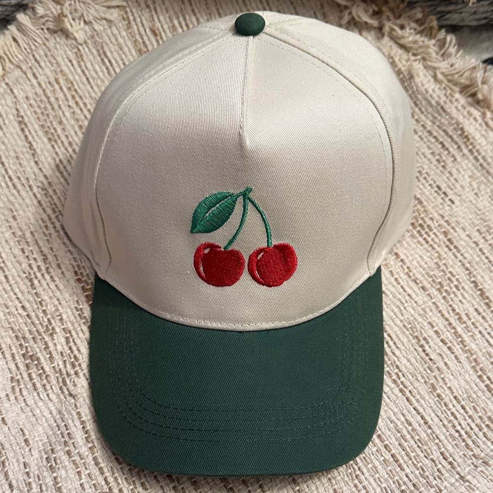 Cream Adjustable Cap